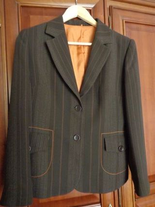 Americana marrón mujer