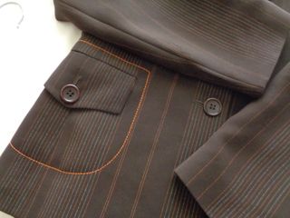 Americana marrón mujer