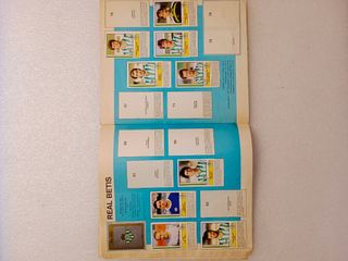 album fútbol 87 panini incompleto