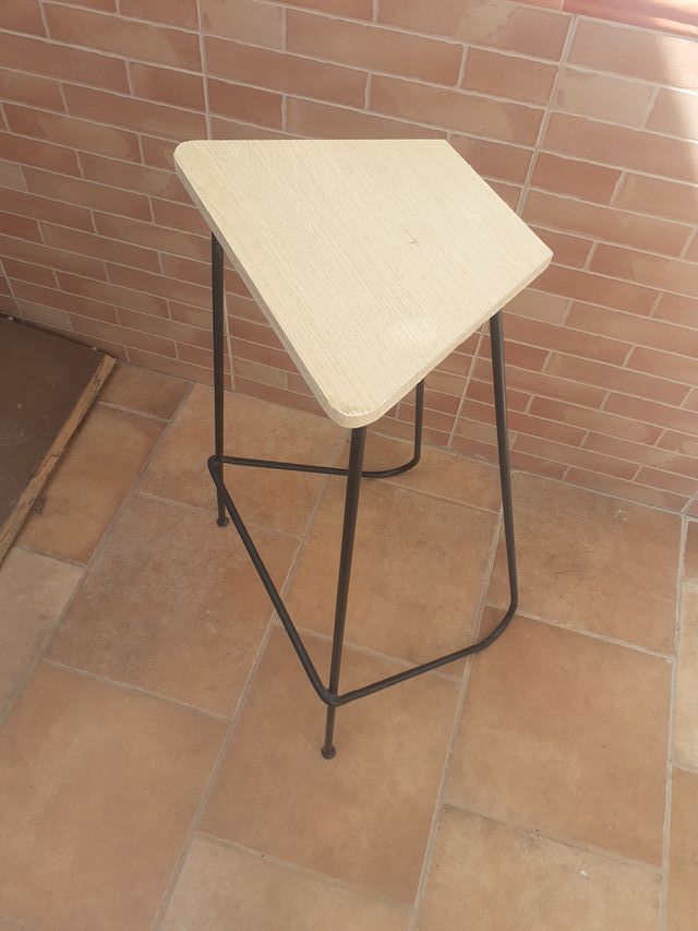 Bellissimi sgabelli da bar alti in stile industriale