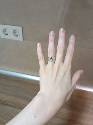 Anillo Sello Plata 925 Clave Sol Música Pentagrama
