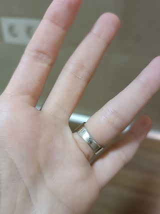 Anillo Sello Plata 925 Clave Sol Música Pentagrama