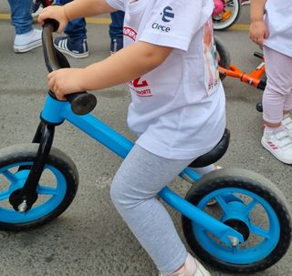 Bicicleta sin pedales