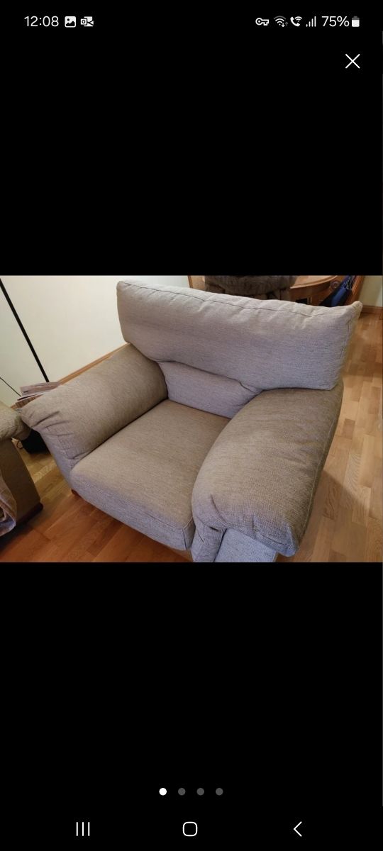 Sillón Mod. VERSALLES 1 PZA. TELA