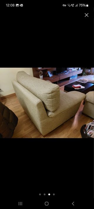 Sillón Mod. VERSALLES 1 PZA. TELA