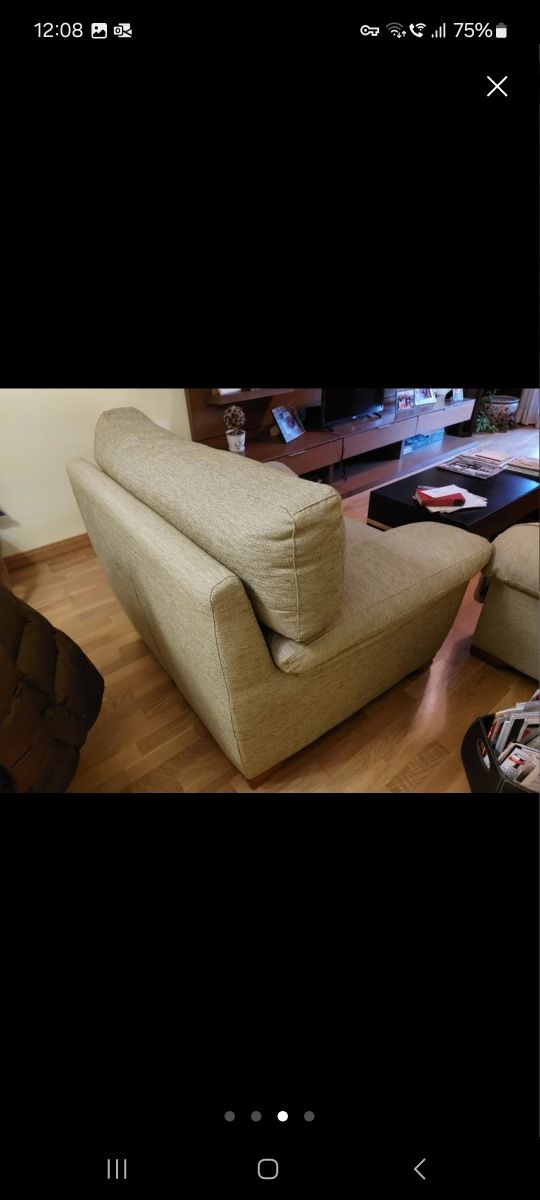 Sillón Mod. VERSALLES 1 PZA. TELA