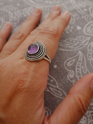 Anillo Amatista