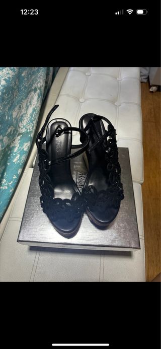 Zeppe fiori e brillantini