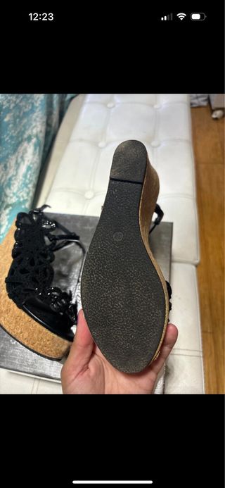 Zeppe fiori e brillantini