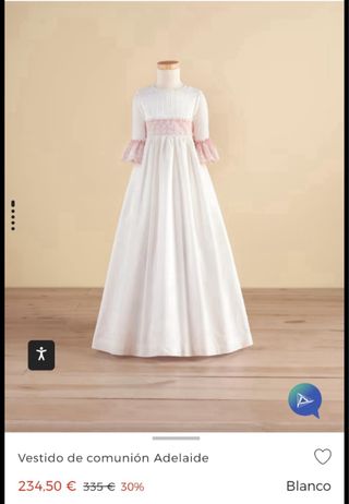 Vestido de comunión Adelaide