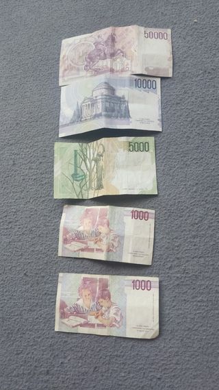 Billetes antiguos 1984