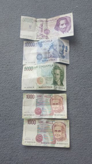 Billetes antiguos 1984