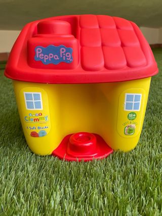Peppa Pig casita con bloques