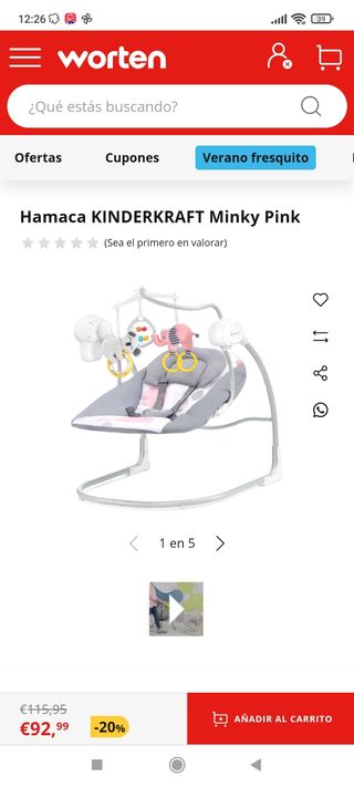 Hamaca mecedora