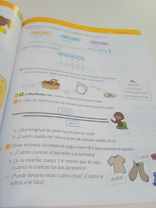 Libro Matemáticas 4 primaria 