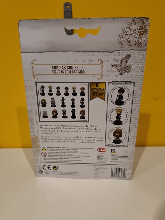 Figuras con sello Harry Potter