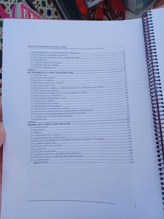 El conocimiento matemático en infantil