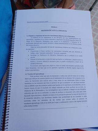 El conocimiento matemático en infantil