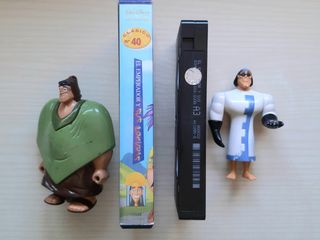 Lote El emperador y sus locuras 2000 Disney retro