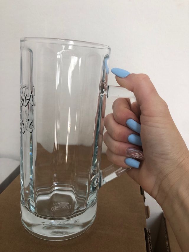 Bicchiere birra con manico