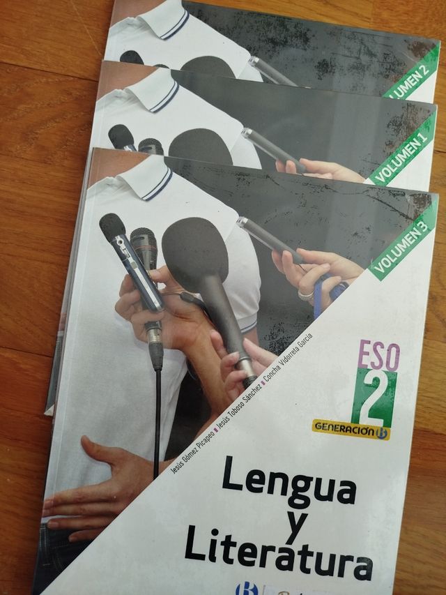 Libro lengua y literatura 2 ESO. Editorial Bruño.