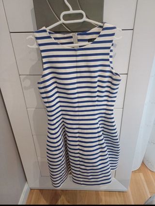 Vestido rayas zara