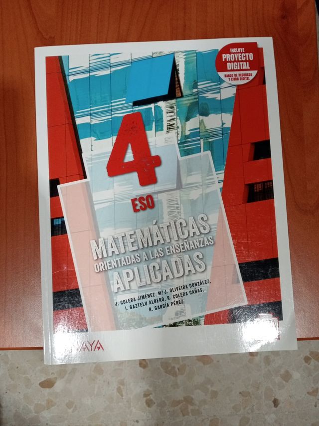 Matemáticas 4 ESO