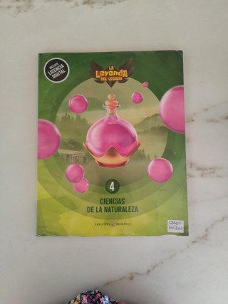 Libro ciencias naturales cuarto
