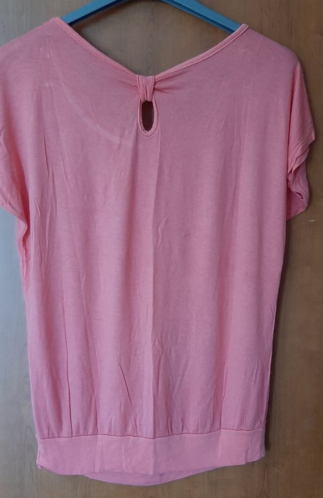 Maglietta blusa color corallo