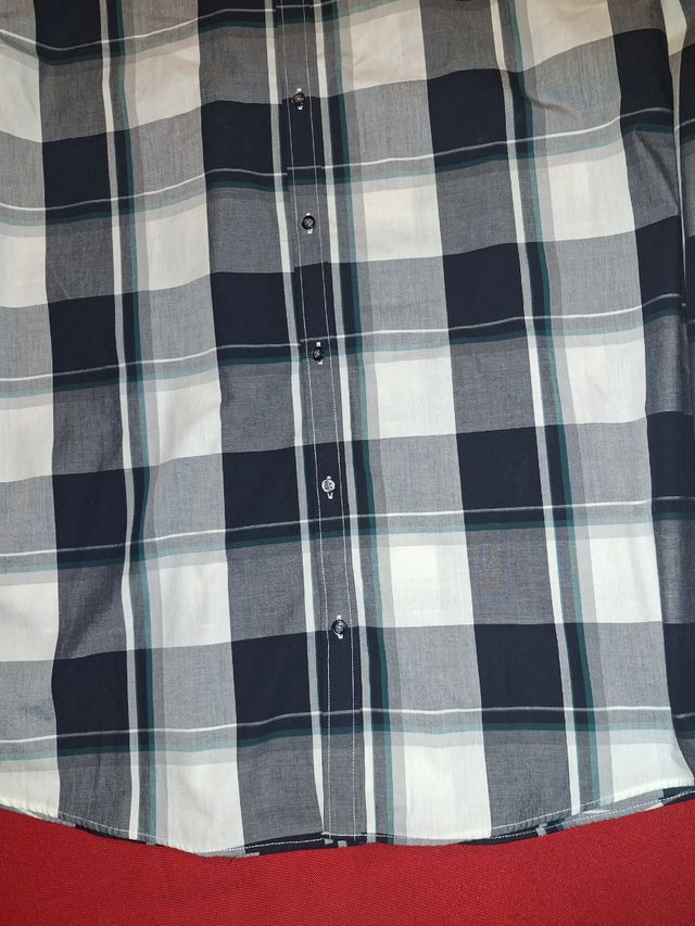 Camisa cuadros Angelo Litrico XXL 45-46