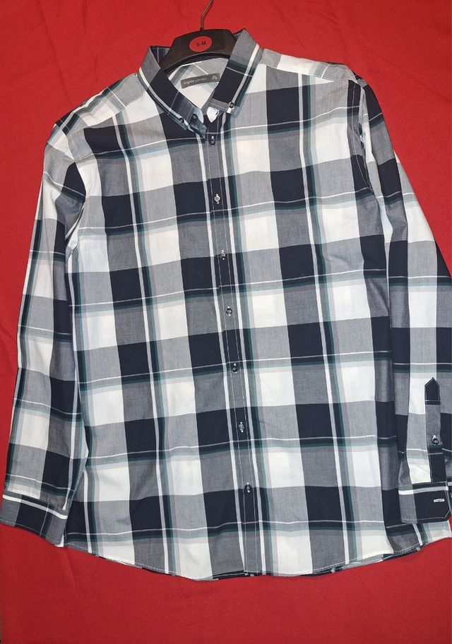 Camisa cuadros Angelo Litrico XXL 45-46