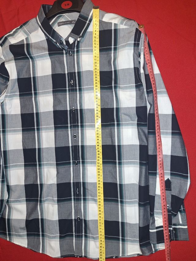 Camisa cuadros Angelo Litrico XXL 45-46