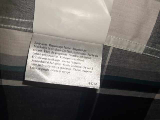 Camisa cuadros Angelo Litrico XXL 45-46