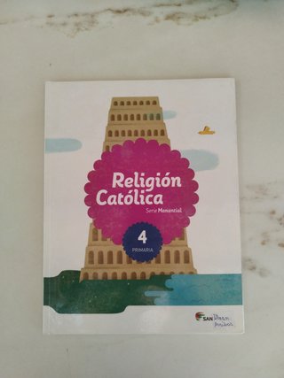 Libro religión cuarto primaria