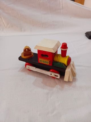 Tren de madera
