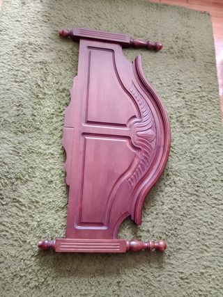 Cama rústica madera