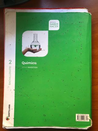 Libro Química 2º de bachillerato 