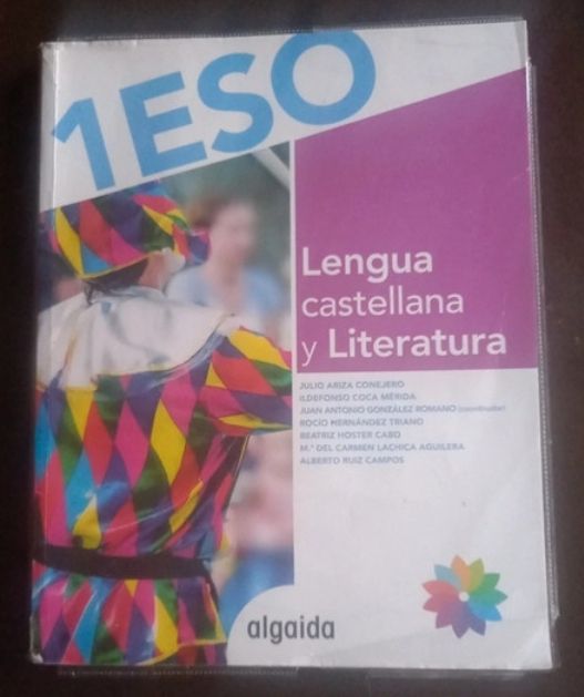 Libro de lengua y literatura 1ESO