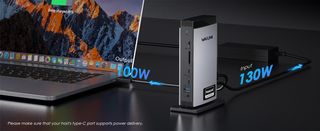 DOCKING STATION 15 EN 1. 3 HDMI 3 MONITORES 4K