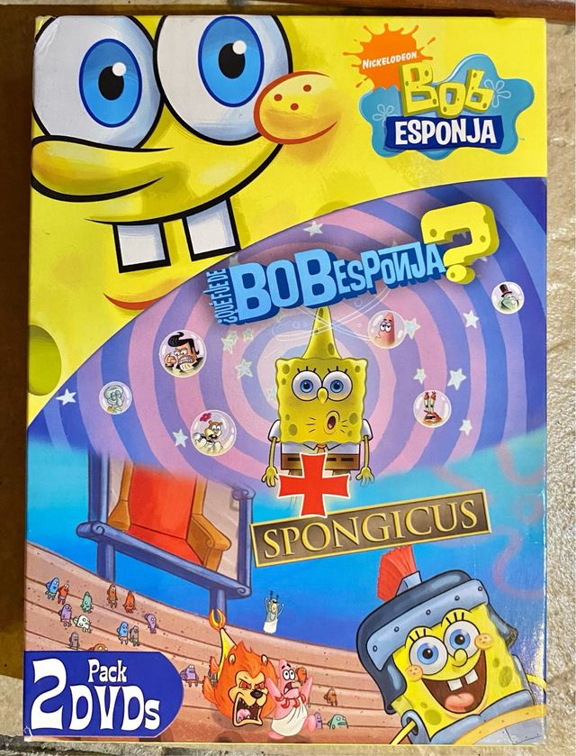 Pack DVD Bob Esponja