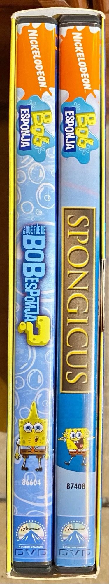 Pack DVD Bob Esponja
