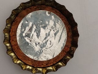 Chapa antigua de refrescos