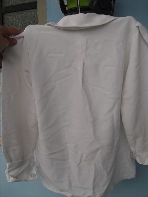 Camicia Bianca Colletto Rotondo New Offerta