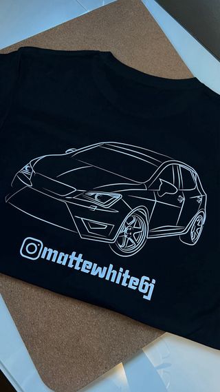 Camiseta personalizada coche