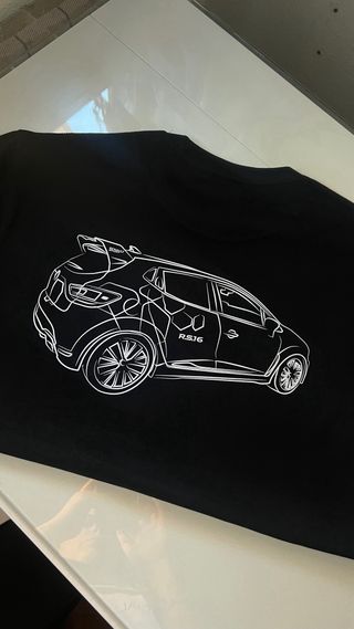 Camiseta personalizada coche