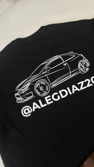 Camiseta personalizada coche