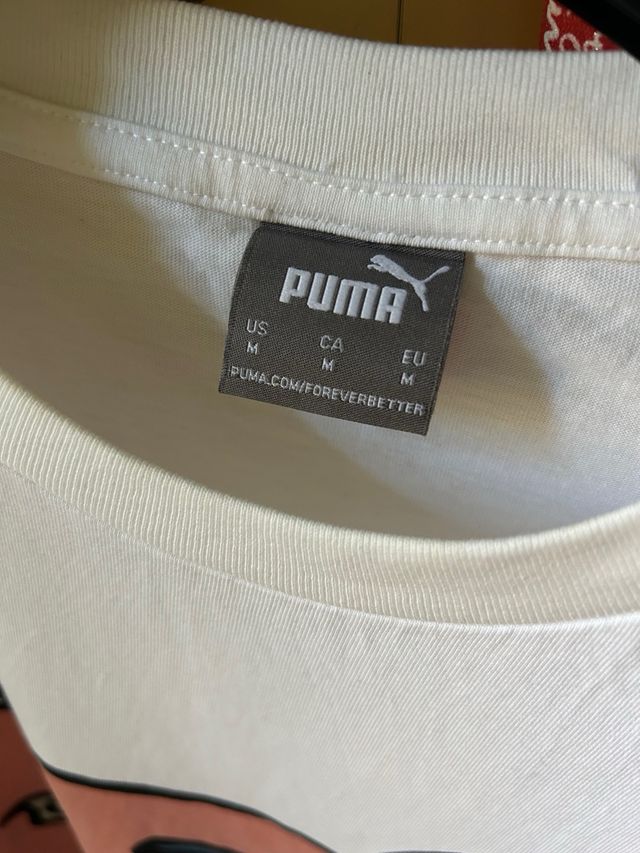 T-shirt Puma uomo, maglia sportiva oversize