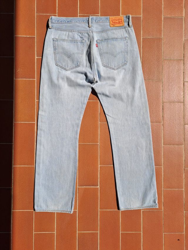 Blue jeans lunghi uomo Levi's 501 w36 l34