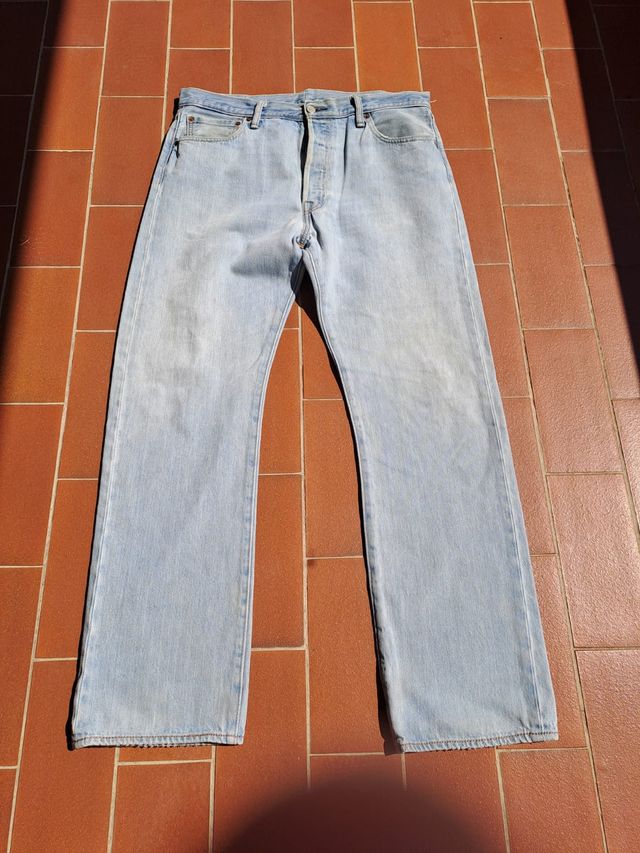 Blue jeans lunghi uomo Levi's 501 w36 l34