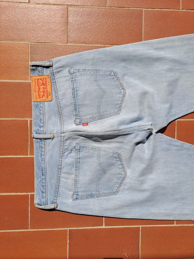 Blue jeans lunghi uomo Levi's 501 w36 l34